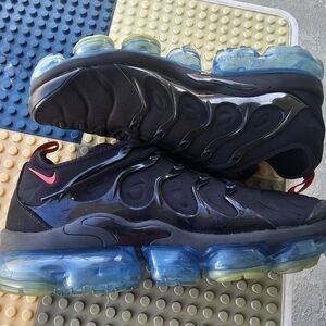Size 11 - Nike Air VaporMax Plus Black Icy Blue